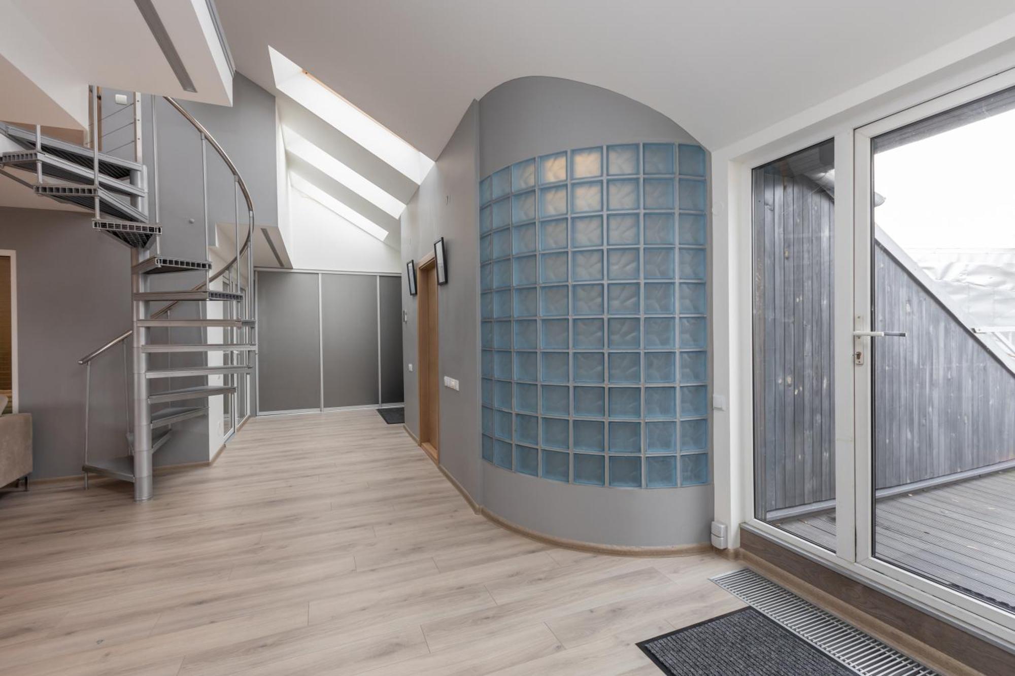 Penthouse Apartment With Terrace Riga Luaran gambar