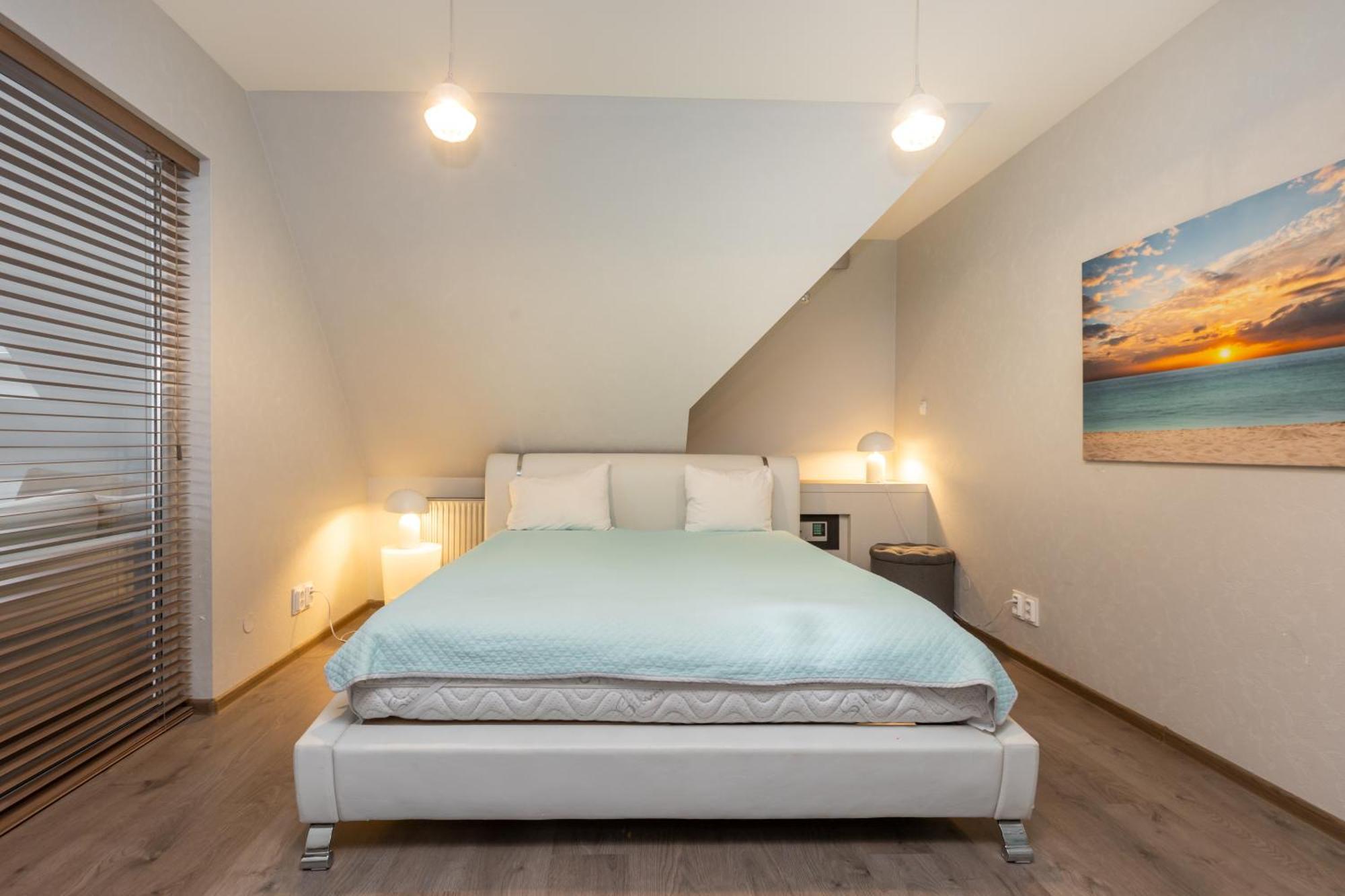 Penthouse Apartment With Terrace Riga Luaran gambar