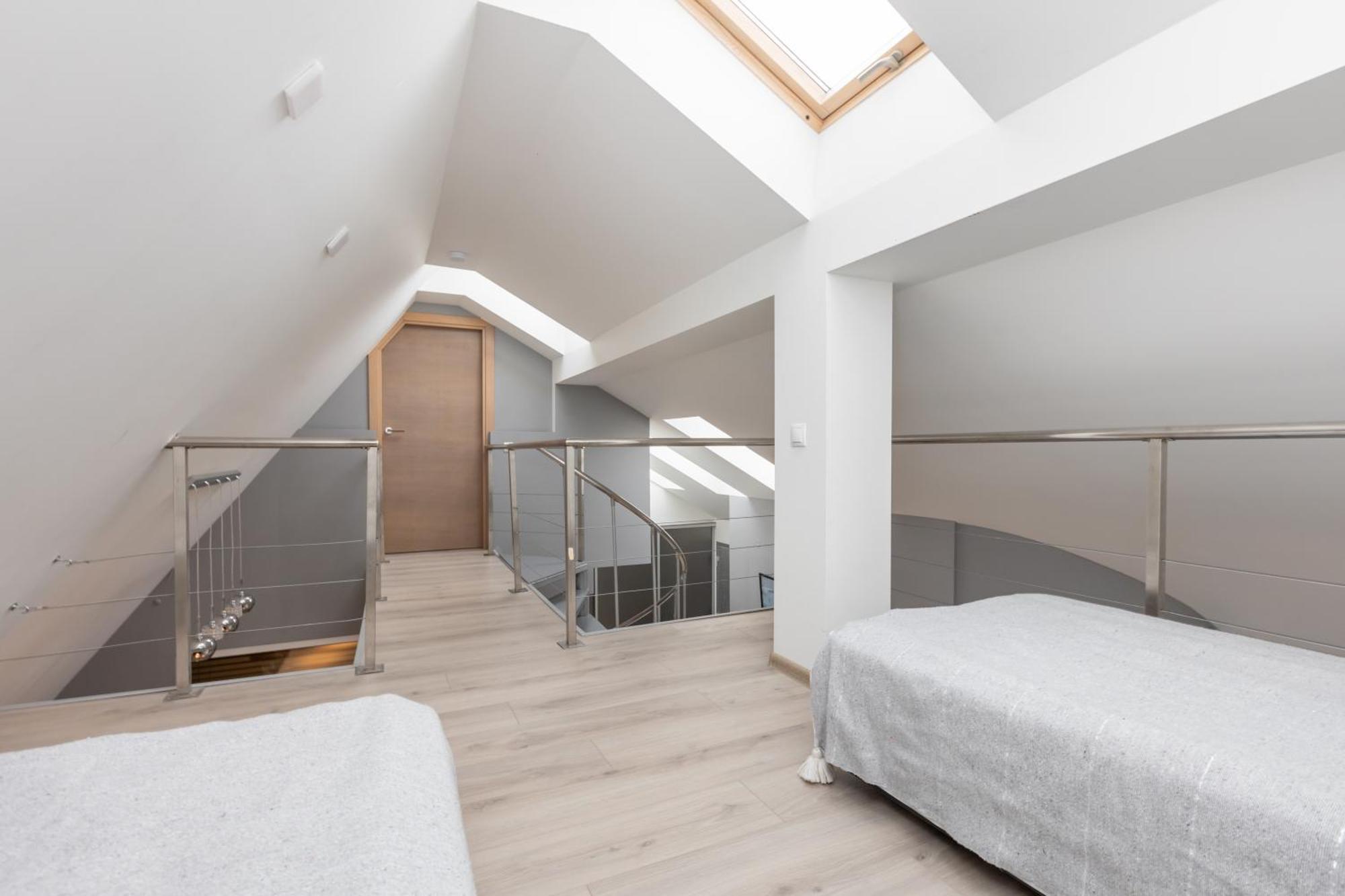 Penthouse Apartment With Terrace Riga Luaran gambar